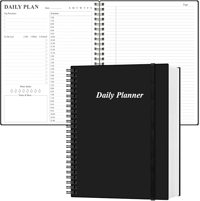 Daily Planner Undated by Heveboik