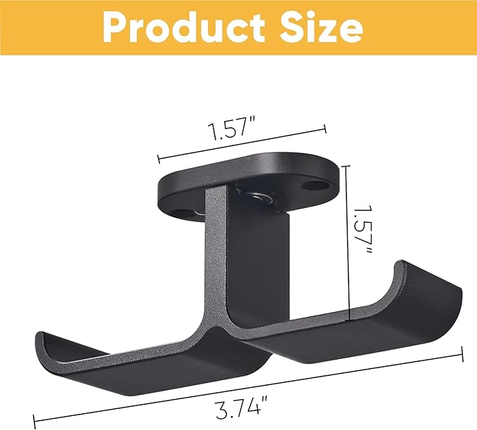 Under Desk Headphone Hanger - Image 7