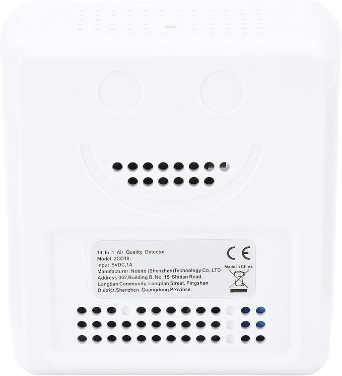 MAVIS LAVEN Smart Air Quality Detector, Portable 14 in 1 Indoor Monitor - Image 8