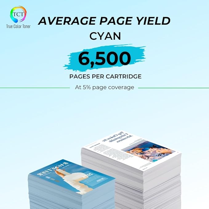 TCT TN810 Cyan Toner Cartridge - Image 3