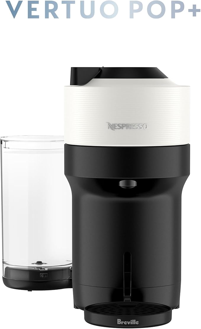Nespresso Vertuo Pop+ Coffee and Espresso Maker by Breville, Coconut White - Image 2