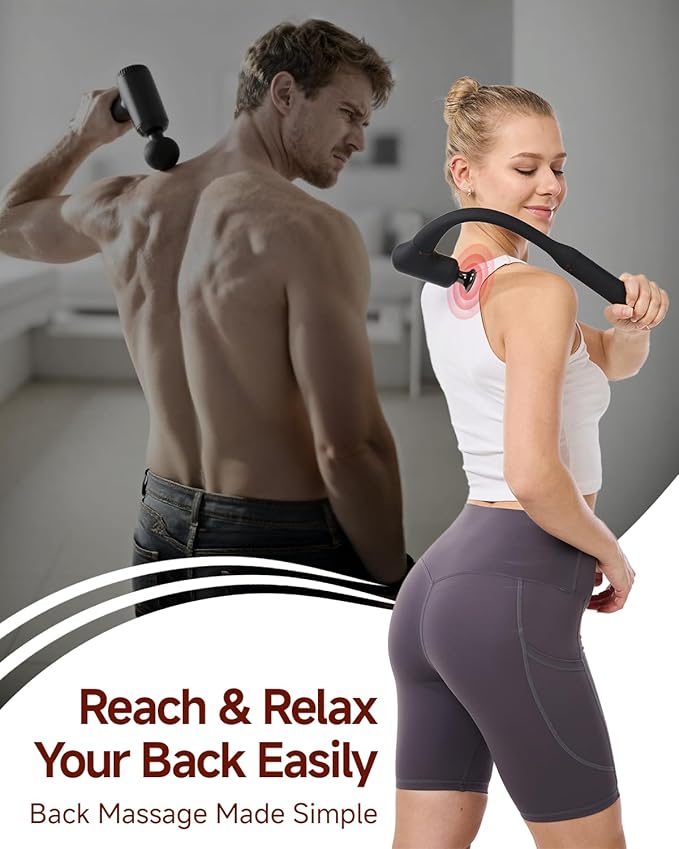 CAREKING Upgraded 2-in-1 Massage Gun - Image 2