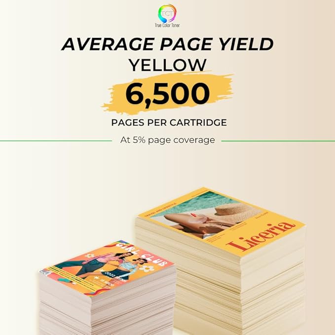 TCT TN810 Yellow Toner Cartridge - Image 3
