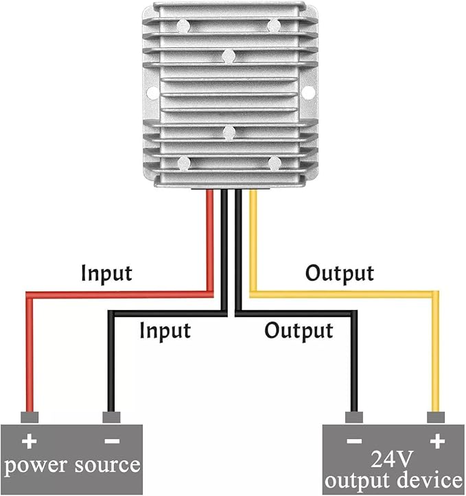 480W 20A DC-DC Boost Converter, 12V to 24V Step-Up Voltage Regulator - Image 7