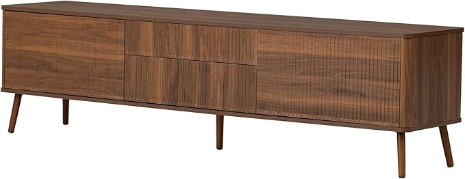 Merax Mid Century 70" TV Stand, Modern Entertainment Center - Image 8