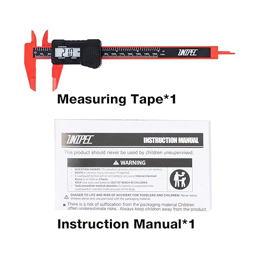 UNIPEC 6" Digital Caliper – Measuring Tool - Image 7