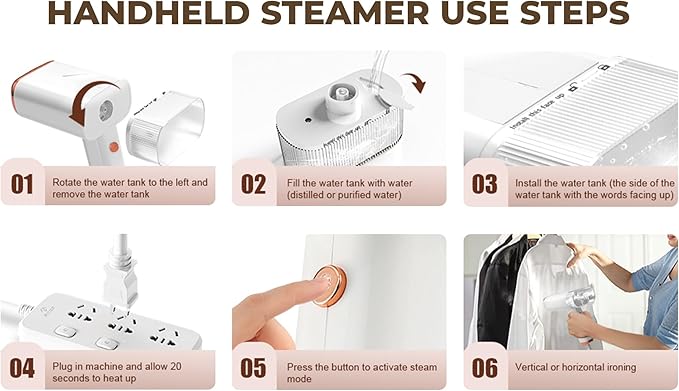 Travel Essentials : Steamer for Clothes - Image 9