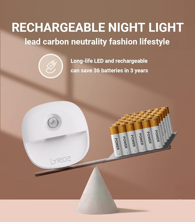 Lyridz Rechargeable Battery Night Light - Image 3