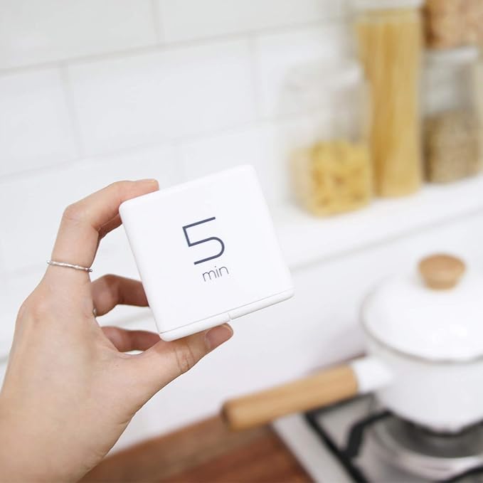 mooas Cube Timer, Timers Cube Flip Block Timers Productivity Gravity Sensor - Image 3