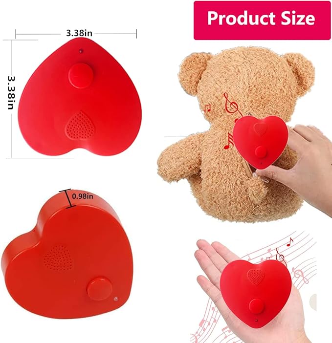 XLW 16min Voice Recorder for Stuffed Animals, Personal Voice Message Recordable - Image 6