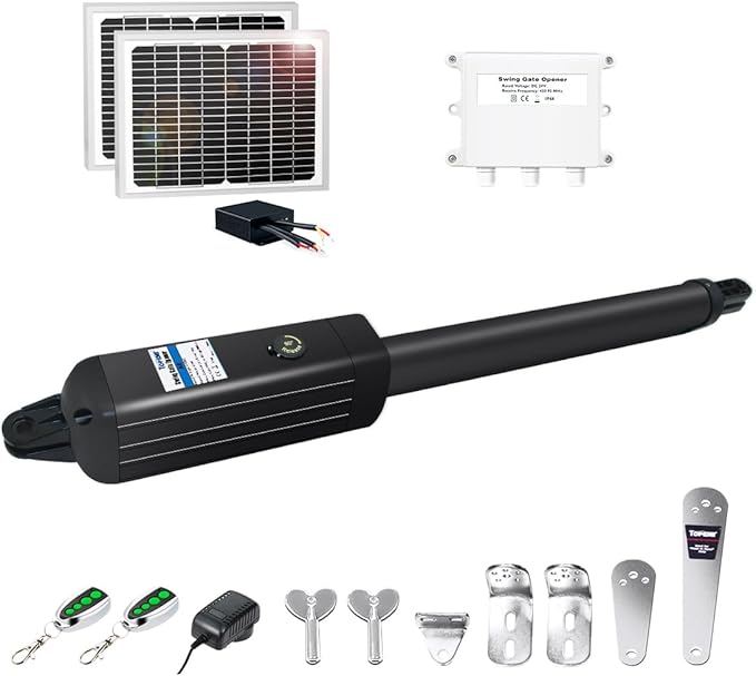 TOPENS A8S Automatic Solar Gate Opener by TOPENS