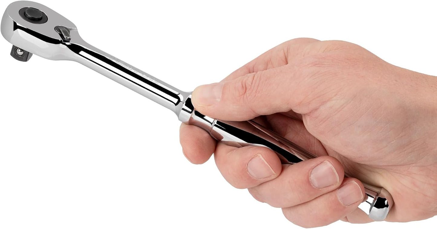 TEKTON 3/8 Inch Drive x 8 Inch Ratchet | SRH11108