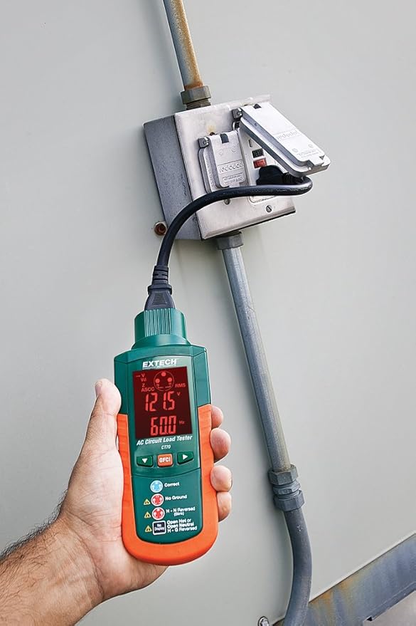 Extech CT70 AC Circuit Load Tester - Image 6