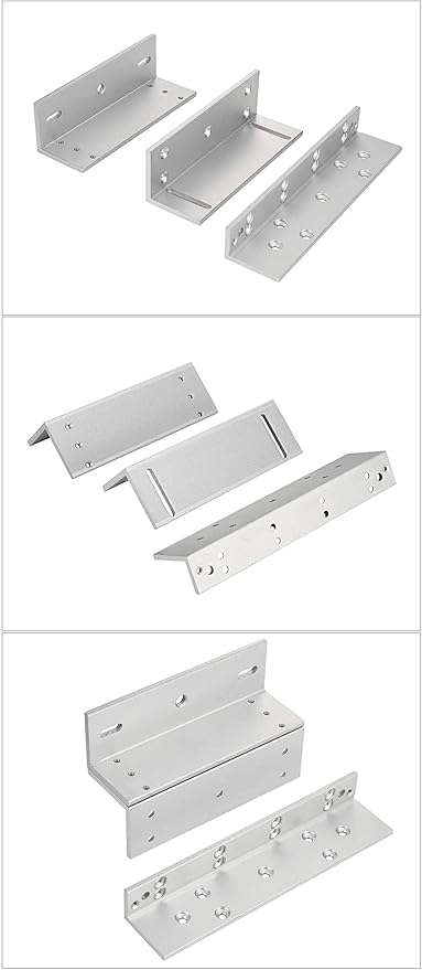 Electric Magnetic Lock with Z and L Bracket 180KG 350LBS Holding Force - Image 6
