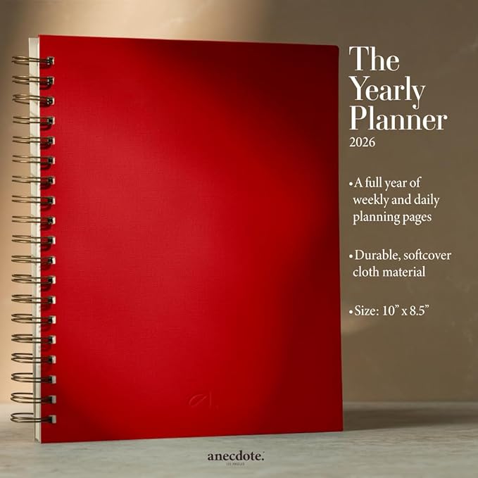 Anecdote 2026 Planner Daily Planner Weekly Monthly Planner - Image 2