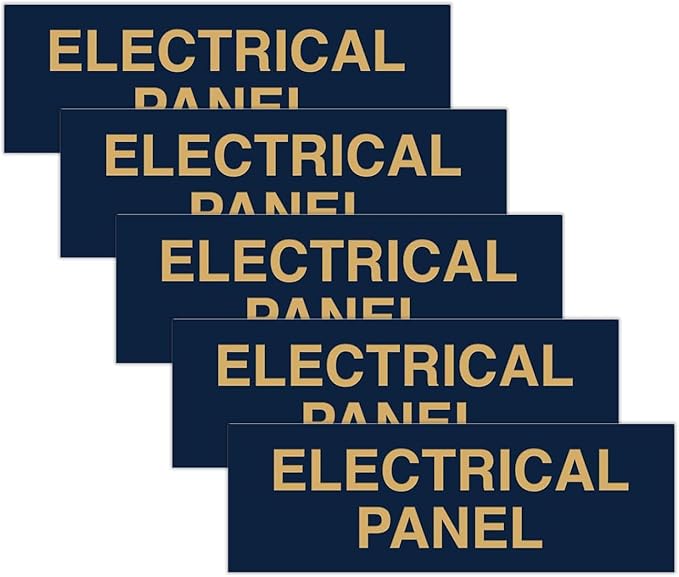 All Quality Basic Electrical Panel Sign by All+Quality