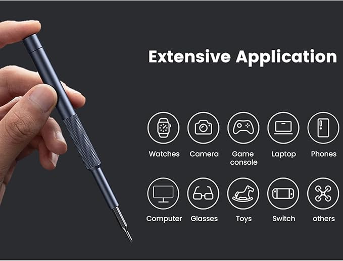 Card Holder 25-IN-1 Precision Small Screwdriver Set, Professional Mini Bit Tool - Image 5