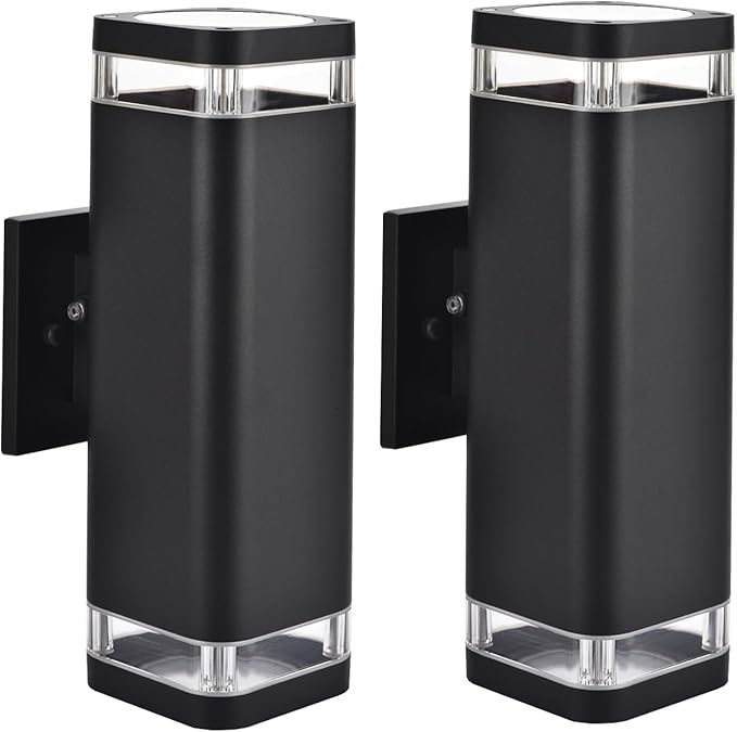 Smart WiFi Outdoor Wall Sconce Lights 2 Pack, Porch Lights RGB Color Changing - Image 9