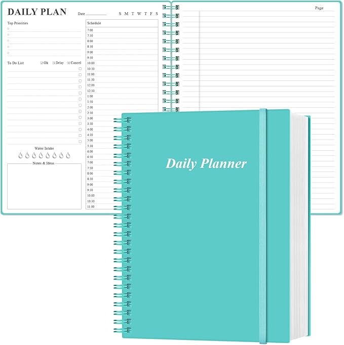 Daily Planner Undated by Heveboik