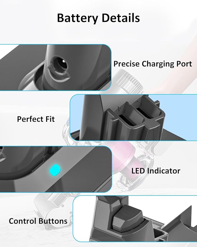Ferncaex 6000mAh 21.6v Battery Replacement - Image 4