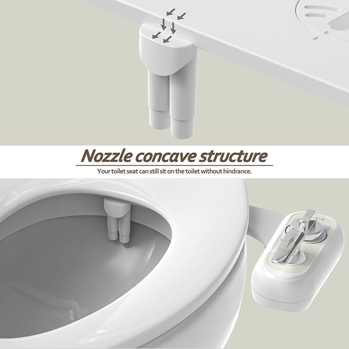 Left Handed Bidet Attachment for Toilet - Image 3