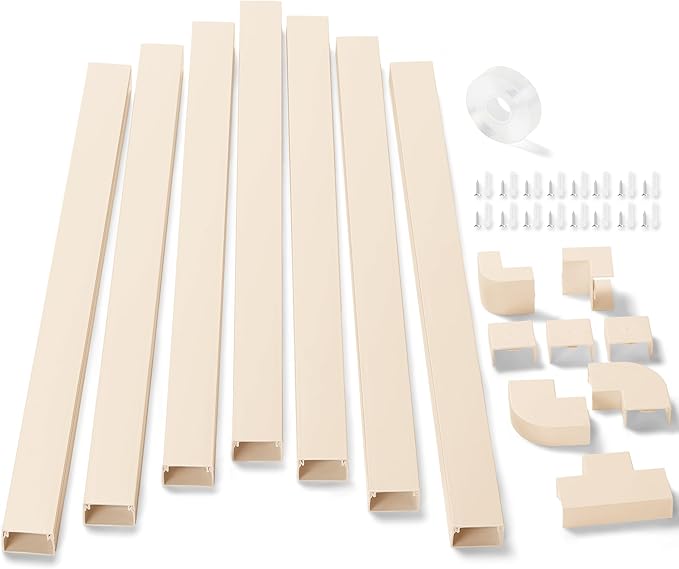 126in Cord Hider Kit, ZhiYo Wire Hiders by ZhiYo