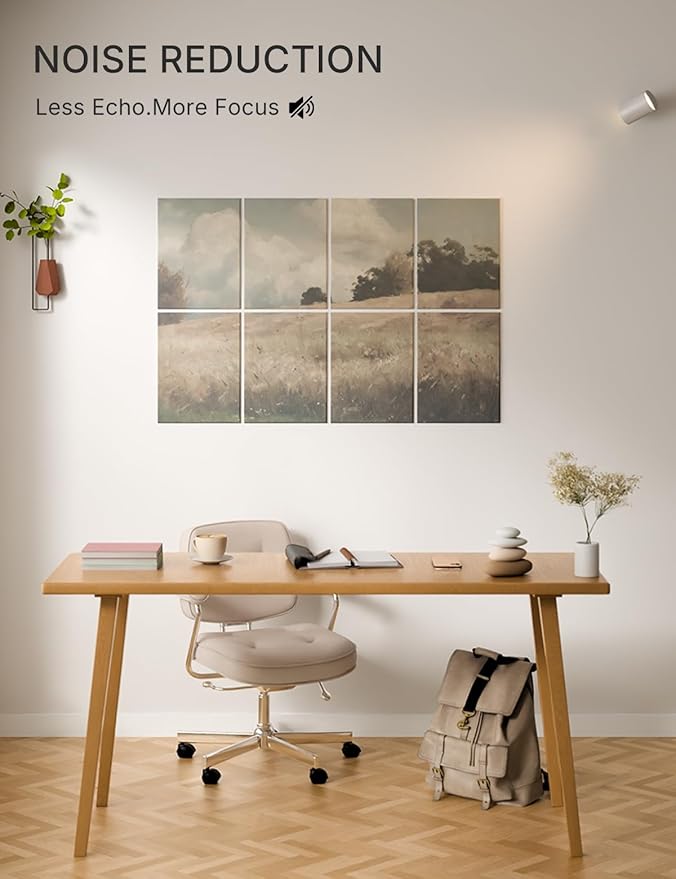 Wall Art Acoustic Panels, Decorative Sound Absorbing Panels - Image 2