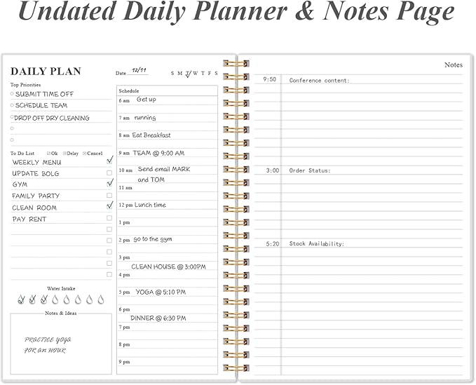 Daily Planner Undated - Image 3