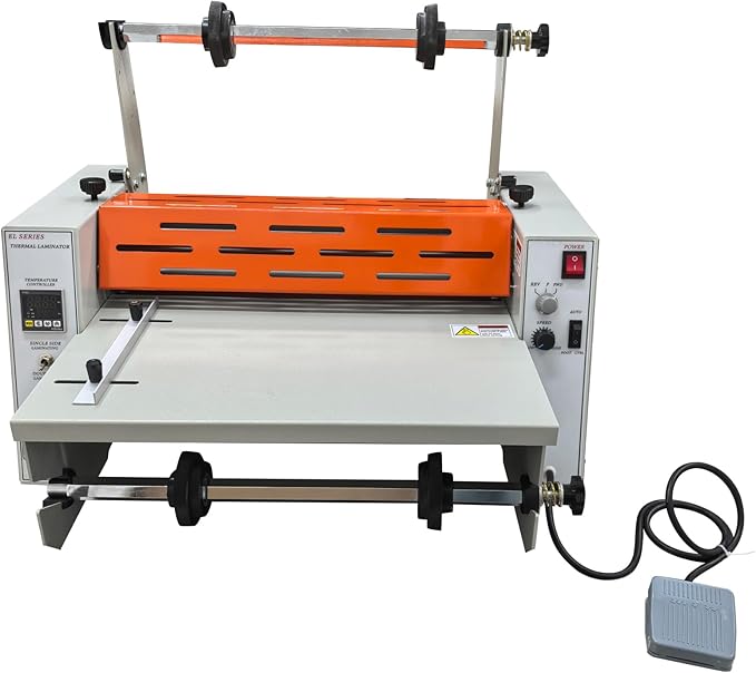 WYDDDARY 16.54''/420MM Electric Steel Roller Thermal Laminator Hot Cold Roll by WYDDDARY