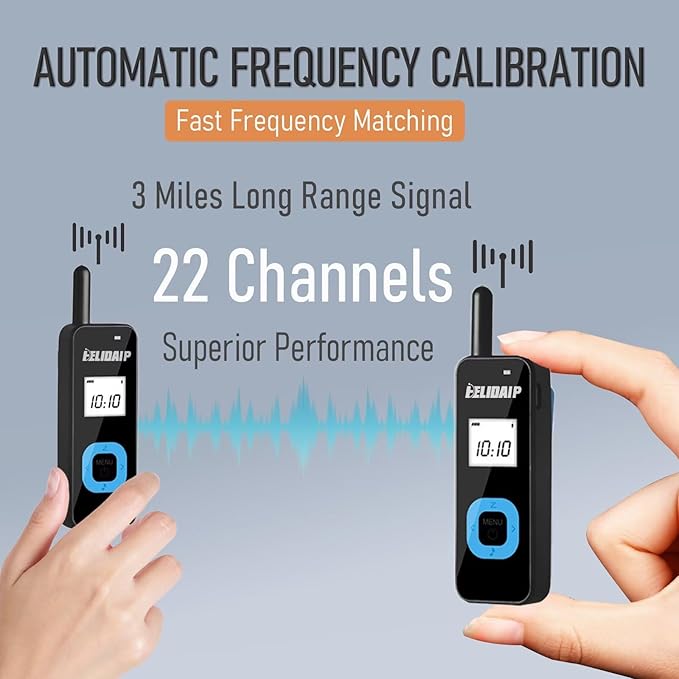 ELIDAIP T-M1 Super Mini Walkie Talkies - Image 6