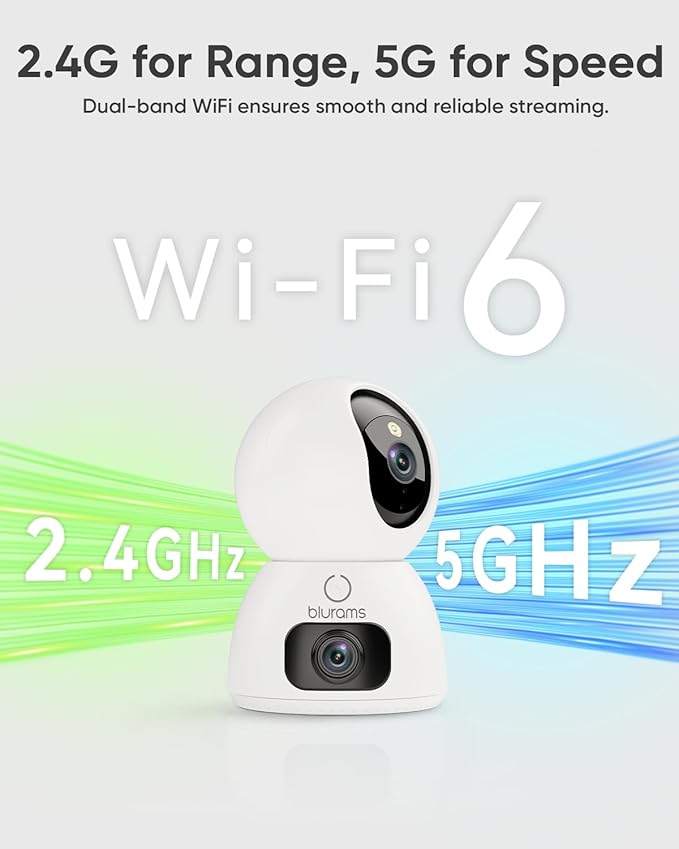 blurams 2K Dual-Lens Indoor Camera, 5G Pet Camera - Image 8