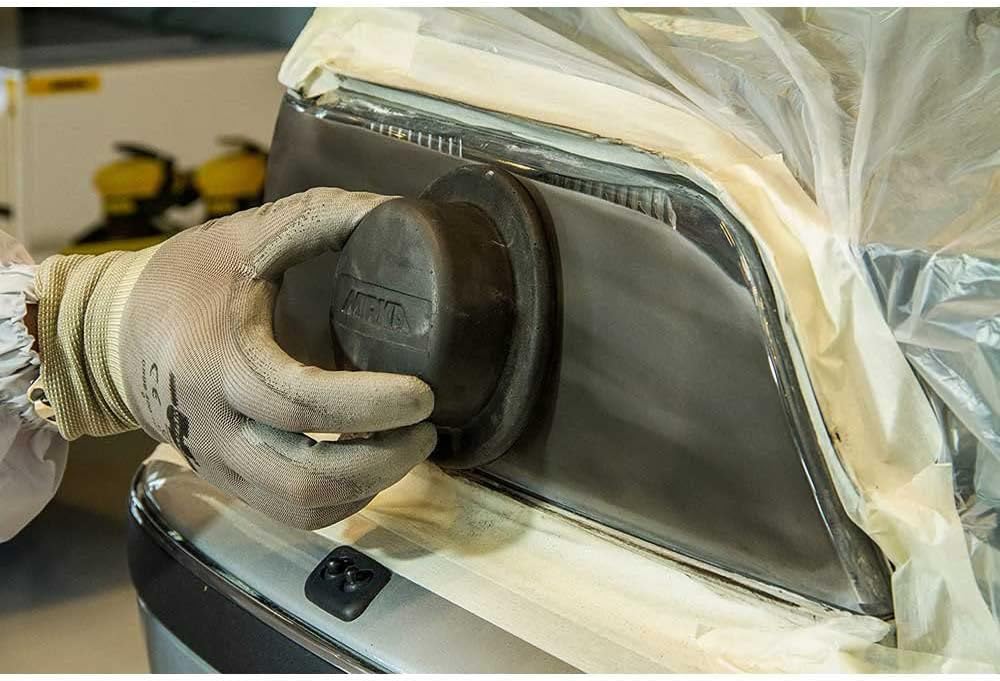 Mirka Dry Guide Coat Black, For Auto Body Sanding on Light Surfaces, 100g | Reveals Scratches, Pinholes and Low Spots in Primer & Filler; Flexible Applicator Applies Evenly with No Dry Time or Masking