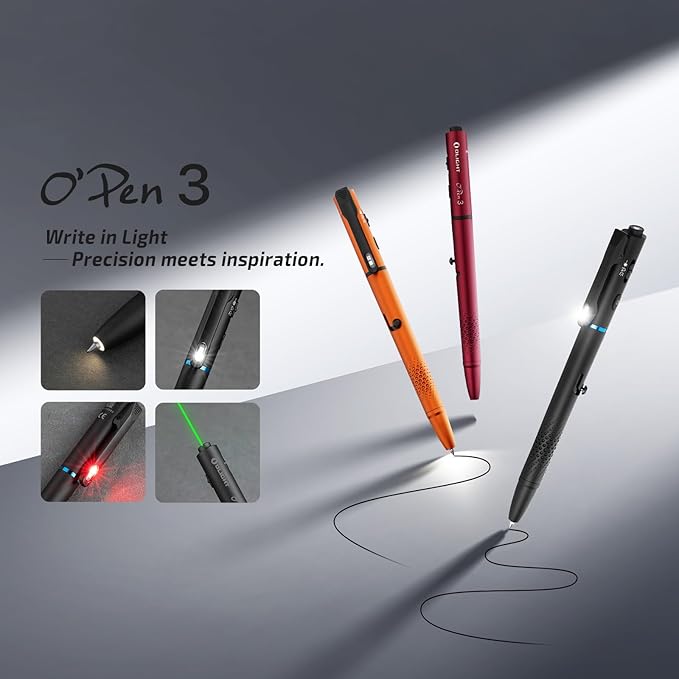 OLIGHT O'Pen 3 EDC Pen Light, 120 Lumens - Image 2