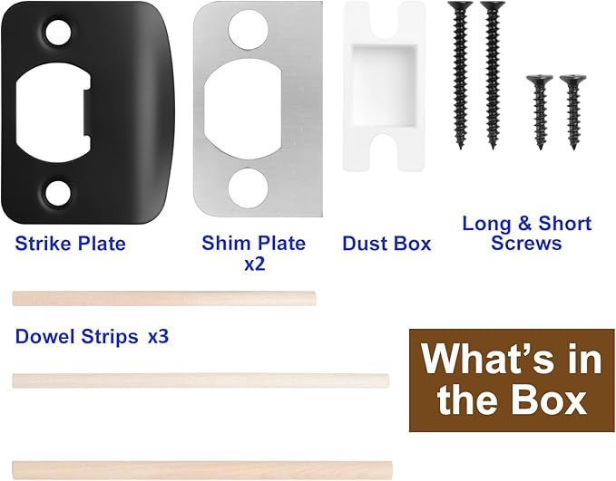 MOSECYOU Standard Door Strike Plate - Image 3