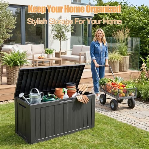 outdoor storage box, package contents
