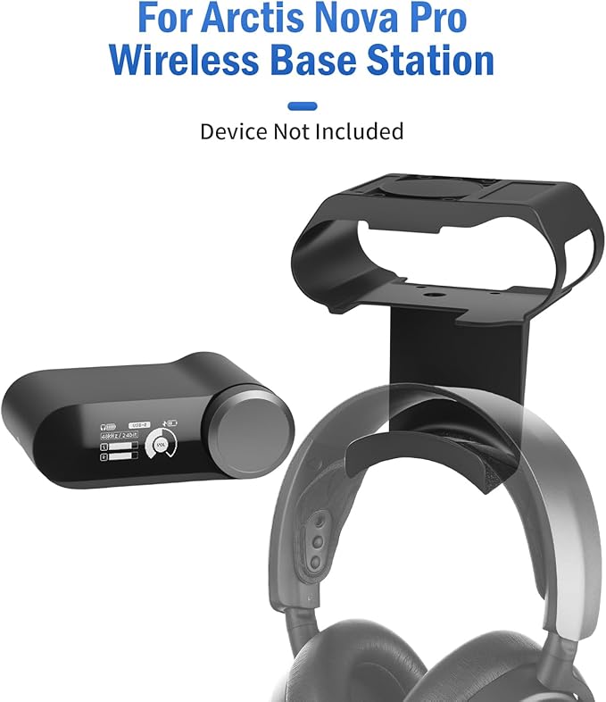 FSNIWEKO Under Desk Headphone Hanger Stand - Image 2