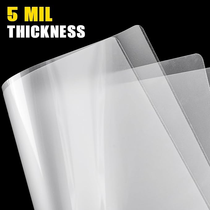 BURVAGY Thermal Laminating Pouches 5 Mil, 150 Pack Laminating Sheets, 9 x 11.5 - Image 9