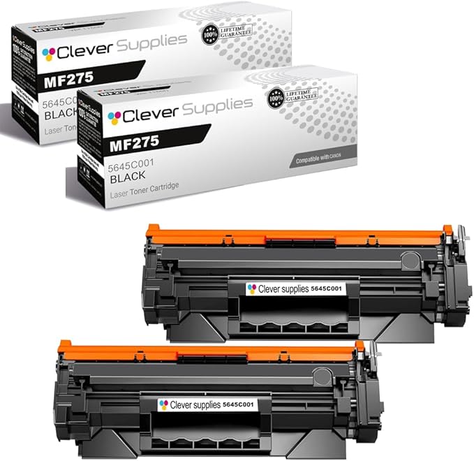 CS Replacement Compatible with Canon MF275DW Toner Cartridge 5645C001 to use by CleverSupplies