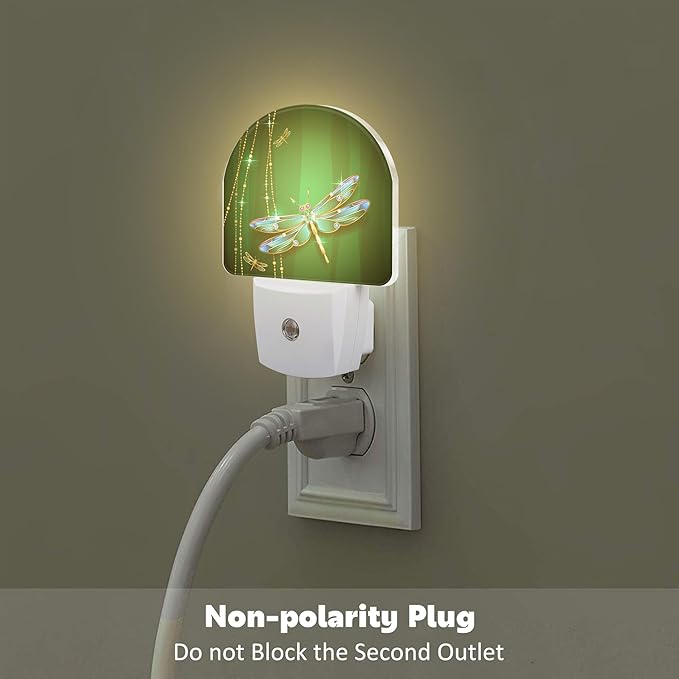 sndheke Green Jewel Dragonfly Night Light - Image 4