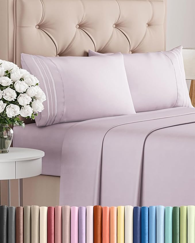 Cal King Size 4 Piece Sheet Set by CGKUnlimited