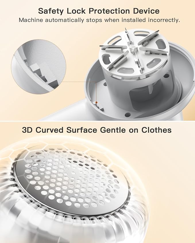 coldSky Rechargeable Fabric Shaver, Lint Shaver - Image 4