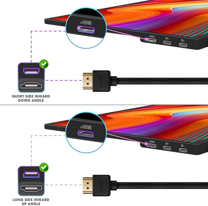 Kado Portable Monitor 180 Degree Adapter Set - Image 3