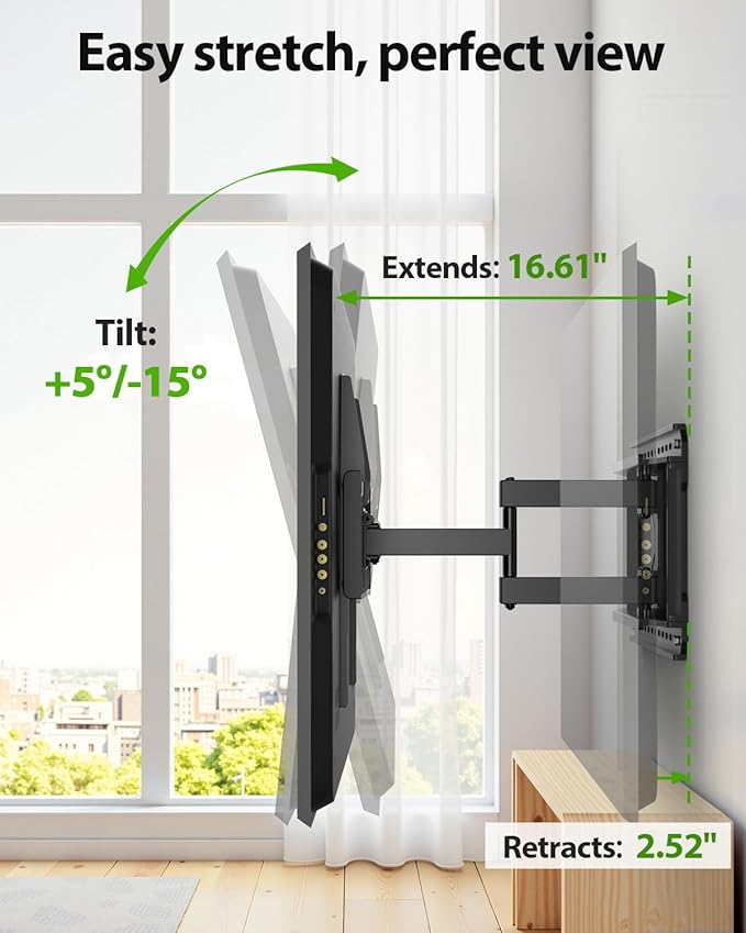 USX MOUNT Full Motion TV Wall Mount - Image 5