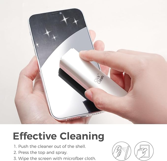 CLICK CLEAN Screen Cleaner, Fingerprint Proof Screen Cleaner Spray, All-in-One - Image 5