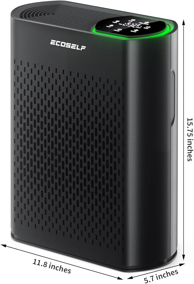 Powerful Air Purifiers for Home Large Room Up to 2400 Ft², ECOSELF HEPA Air - Image 9
