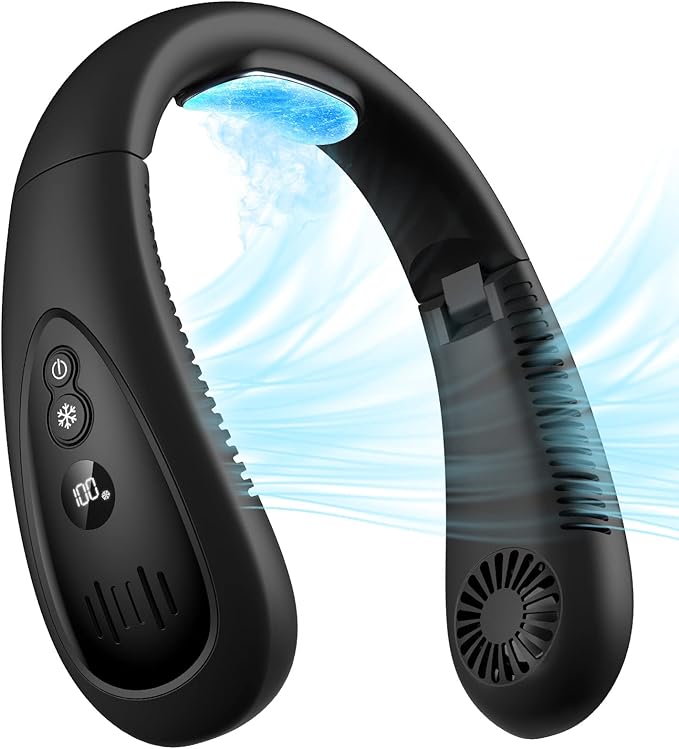 GAITIR Neck Air Conditioner, Portable Neck Fan by GAITIRNeckFan-aBestCoolingSummerGiftForYou
