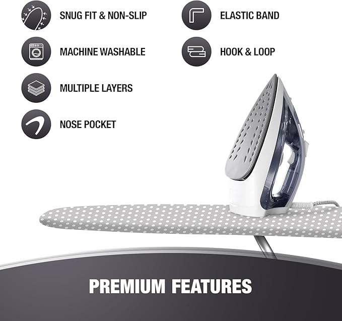 COTTY HOME Extra Thick Ironing Board Covers - Image 6