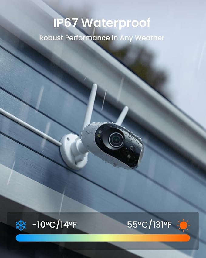 REOLINK 4K 8MP 180° Panoramic Security Camera - Image 8