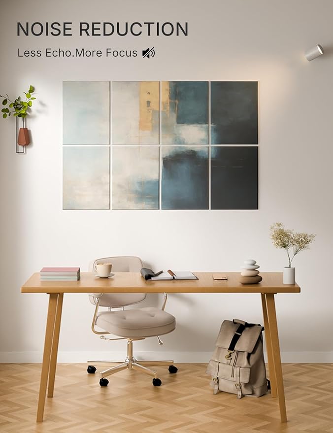 Wall Art Acoustic Panels, Decorative Sound Absorbing Panels - Image 2