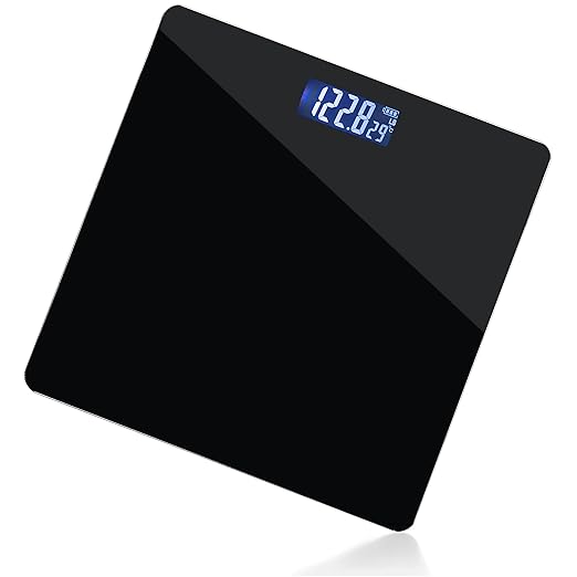 Moss & Stone Black Digital Bathroom Scale by Mossstone
